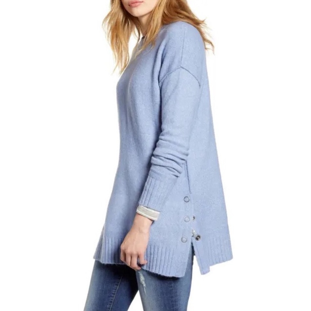 NORDSTROM CASLON ☁️ BUTTON SIDE SWEATER